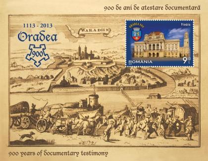 Timbre aniversare pentru Oradea, la 900 de ani de atestare documentară
